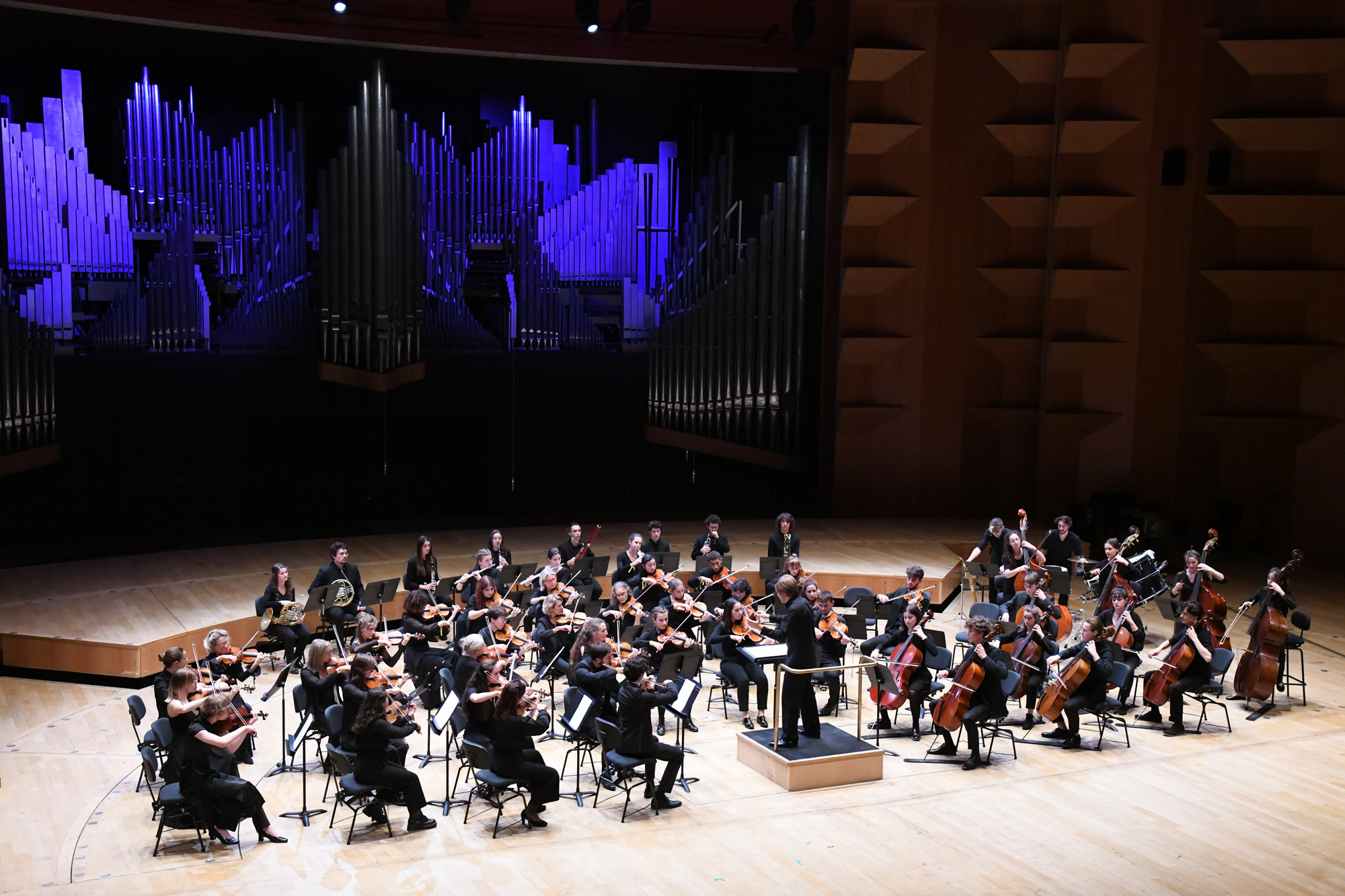 représentation à l'auditorium pour les 150 ans du conservatoire