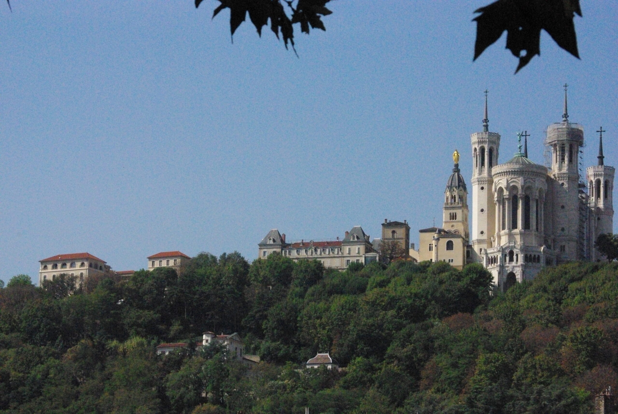 vue du conservatoire de Lyon près de la basilique de Fourvière